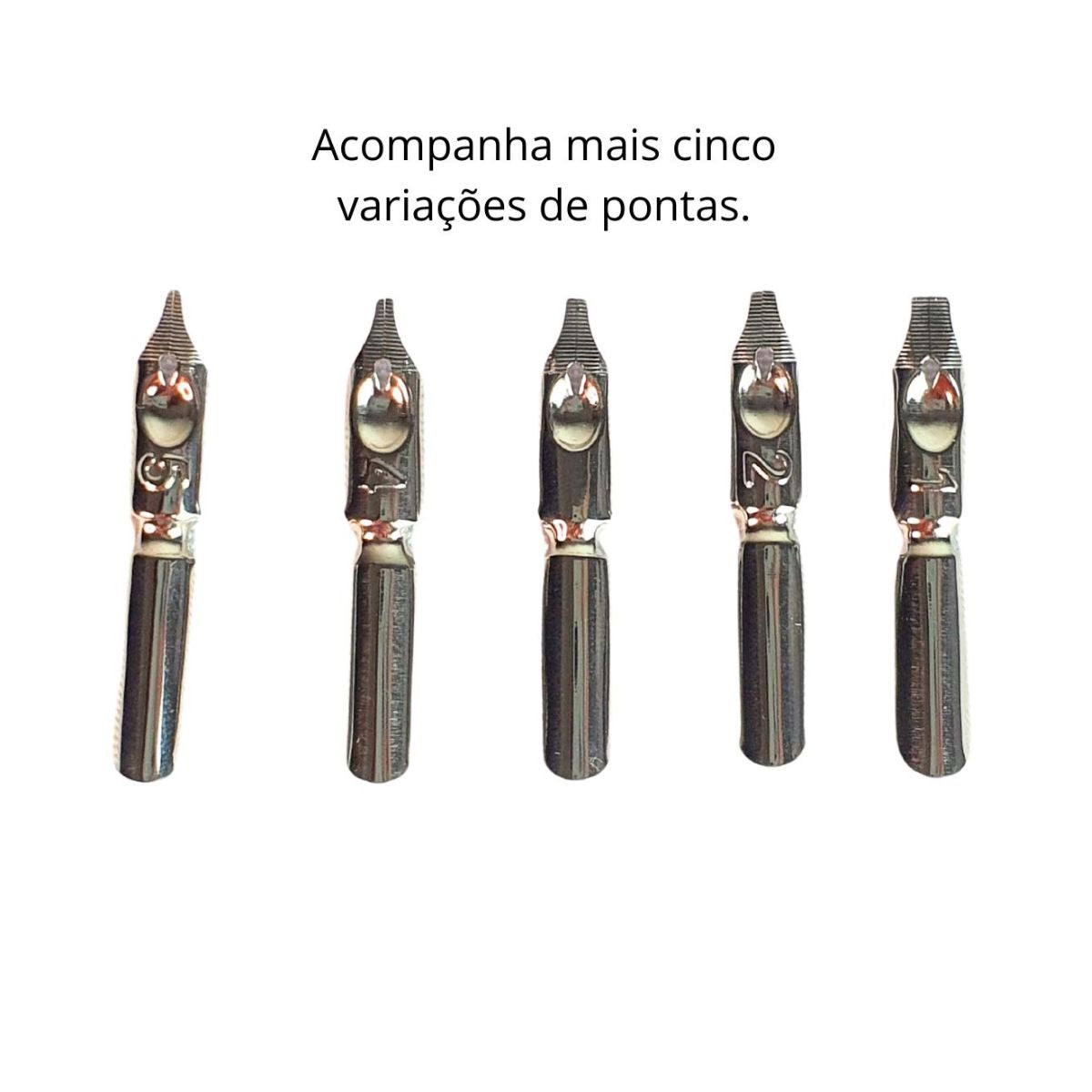 Kit Caneta Tinteiro Pena Verde Antiga Simples Kit Caneta Tinteiro Pena Verde Antiga Simples